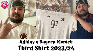 FC BAYERN MUNICH SHIRT THIRD 2023/24 - Unboxing/Review + Try On!