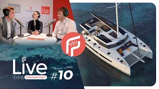 Aura 51, the boat of the future? Development, innovations... | Fountaine Pajot Webcasts