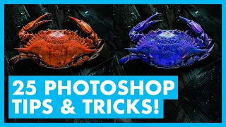 25 Photoshop TIPS AND TRICKS (must know!)