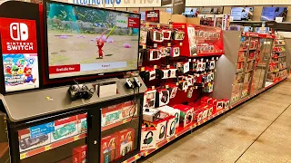 Browsing Nintendo Switch at Walmart ｡^‿^｡