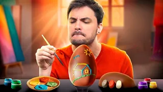 ABRINDO OVOS DE PÁSCOA DE PINTAR! É O ÚLTIMO!