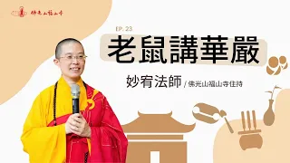 老鼠竟也會講華嚴經！佛法如何在生活中運用？佛法對現代社會的重要性？｜佛光山福山寺住持妙宥法師開示｜23老鼠講華嚴