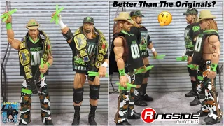 WWE Mattel From The Vault Ringside Collectibles Elite Series 1 Shawn Michaels & Triple H Review!