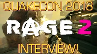 QUAKECON 2018 | RAGE 2 INTERVIEW!