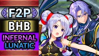 Arthur and Tine F2P Infernal and Lunatic Guide BHB No SI No Seals - FEH