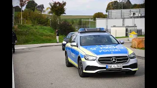 Länderübergreifender Sicherheitstag - Polizei-Großkontrolle an der Tank- und Rastanlage Sinsheim