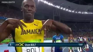 Usain Bolt Men's 200M Final (Gold) - Olympics Games Rio 2016