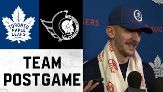 Maple Leafs Media Availability | Postgame at Ottawa Senators | March 18, 2023