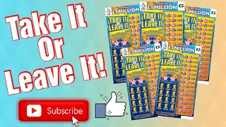 😀 £5 Take It Or Leave It Scratchcards 😀 UK scratch cards 😀 Scratch cards UK 😀