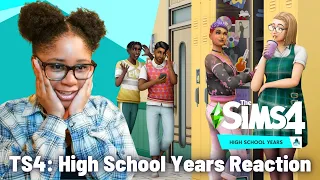 We're Finally Going To High School!!! | The Sims 4: High School Years Trailer Reaction