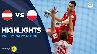 Austria vs Poland | Highlights | Preliminary Round | Men's EHF EURO 2022