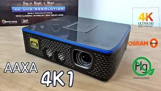 Aaxa 4K1 - World's Smallest and Most Affordable [4K UHD] Projector!