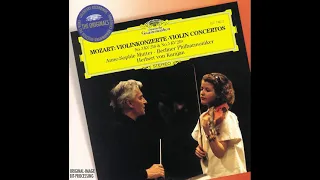 Mozart /Violin Concerto No.3 in G major K. 216 -Anne-Sophie Mutter