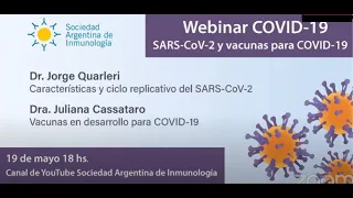 Webinar - SARS-CoV-2 Y vacunas para COVID-19 (19-05-2020)