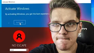 AM ACTIVAT WINDOWS 10 si apoi M-AM VIRUSAT cu NOESCAPE.exe