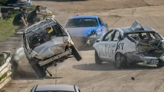 Banger Racing Angmering Oval Raceway Caravan Bangers 22nd April 2019