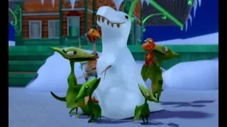 Поезд динозавров Песня Северных Троодонов Мультфильм для детей про динозавров