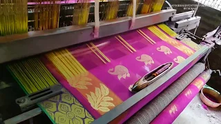 HOW TO MAKE TANT SAREE IN POWER LOOM  | তাঁতের শাড়ি তৈরির পদ্ধতি | SAREE OF WEST BENGAL |