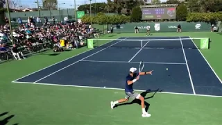 Taylor Fritz v. Brayden Schnur - Newport Beach, CA Challenger Finals (4k 60fps) 2019