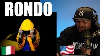 AMERICAN 🇺🇸 REACTS TO 🇮🇹 RONDO X FACE TO FACE 2