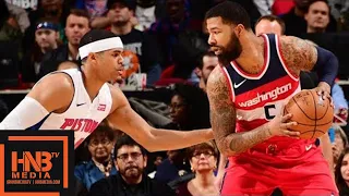 Washington Wizards vs Detroit Pistons Full Game Highlights / Jan 19 / 2017-18 NBA Season