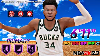 THIS FAMOUS 6'11" POINT GUARD WITH *HOF QUICK FIRST STEP* IS BREAKING NBA 2K23! TOP 3 MOST FUN BUILD