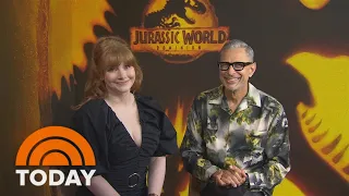 Jeff Goldblum, Bryce Dallas Howard Preview 'Jurassic World Dominion’ | TODAY Exclusive