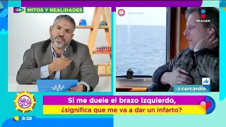 ¿El dolor en el brazo izquierdo significa que me dará un infarto? | Sale el Solq