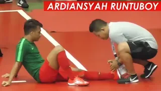 Ardiansyah Runtuboy & Timnas Indonesia Warming Up AFF Futsal Championship 2018