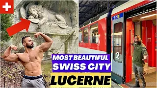 Switzerland Is So Beautiful In Snow | Lucerne | The Muscular Tourist