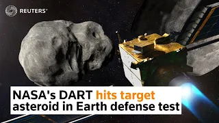 NASA's DART spacecraft successfully hits asteroid