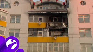 Озвучены предварительные причины пожара в жилой многоэтажке в Салехарде