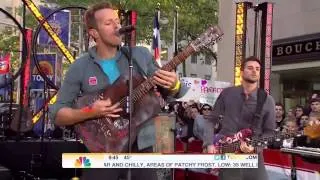 Charlie Brown - Coldplay On The Today Show