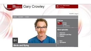 Gary Crowley on BBC London with Boom Boom A Go-Go!