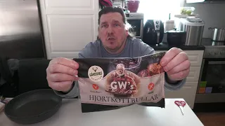 Unboxing, Mukbang Hjortköttbullar Leif GW Persson från Lidl