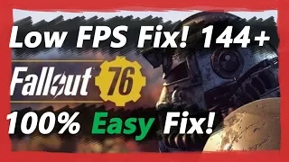 Fallout 76 Low FPS FIX!! [Step-by-Step Tutorial]