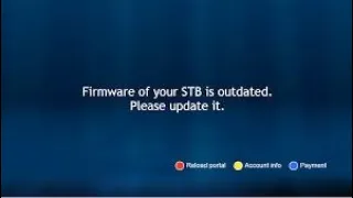 Firmware of your STB is outdated UNBLOCK FIX!!. Mag 322, Mag324, Mag254, Mag250, Mag256