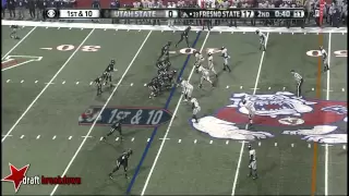 Derek Carr (QB Fresno State) vs Utah State 2013: MWC Championship