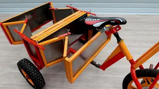 Build An Awesome Folding Cargo Electric Bike