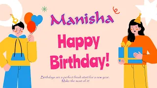 The Best Birthday Surprises for Manisha, Happy Birthday To Manisha