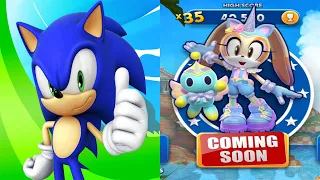 Sonic Dash - Unicorn Cream New Character Coming Soon Update - All 61 Characters Unlocked Gameplay