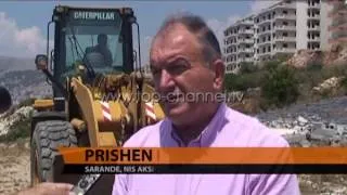 Sarandë, prishen ndërtimet pa leje - Top Channel Albania - News - Lajme