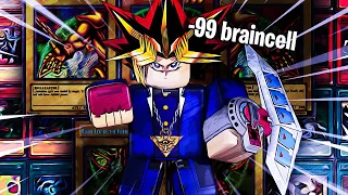 Lvl80 Yugi 6 Star made me lose braincells (Exodia)  on All Star Tower Defense | Roblox