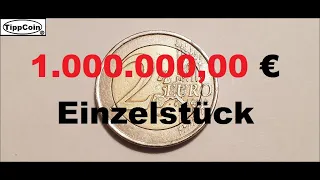 Griechische Königsmünze, Einzelstück 1.000.000,00 €