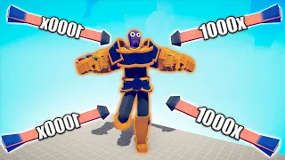 THANOS vs 2x 1000x OP UNITS - TABS | Totally Accurate Battle Simulator 2024