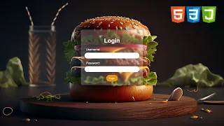 Creating a Stylish Glass Effect Login Form with HTML, CSS, and JavaScript #html #css #javascript