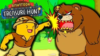 Приключения ВЕСЕЛОГО БАНАНА в ОПАСНОМ ЛЕСУ! Смешная андроид Игра BANATOON: Treasure hunt