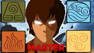 How ZUKO mastered ALL 4 elements VS Azula!