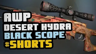 AWP Desert Hydra Black Scope RARÍSSIMA! #shorts