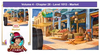 June's Journey - Volume 4 - Chapter 28 - Level 1013 - Market (Complete Gameplay, in order)